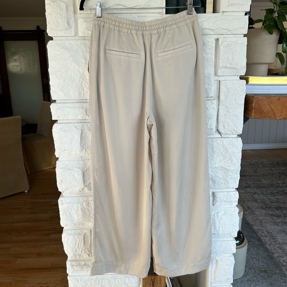 Club Monaco Elasticized Wide Leg Pant 100% Lyocell Size Small - Picture 9 of 15